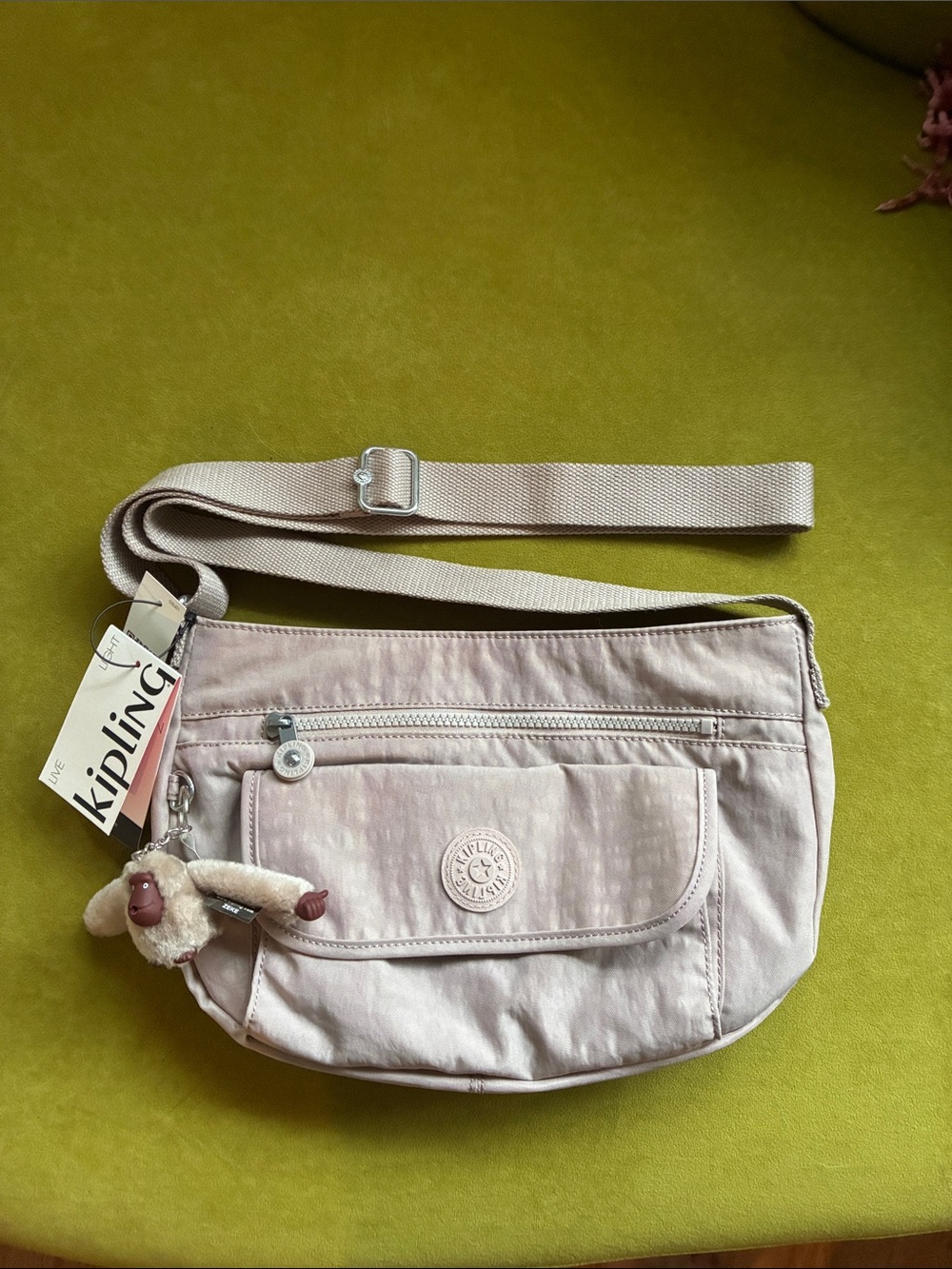 Kipling Taupe Bag Crossbody